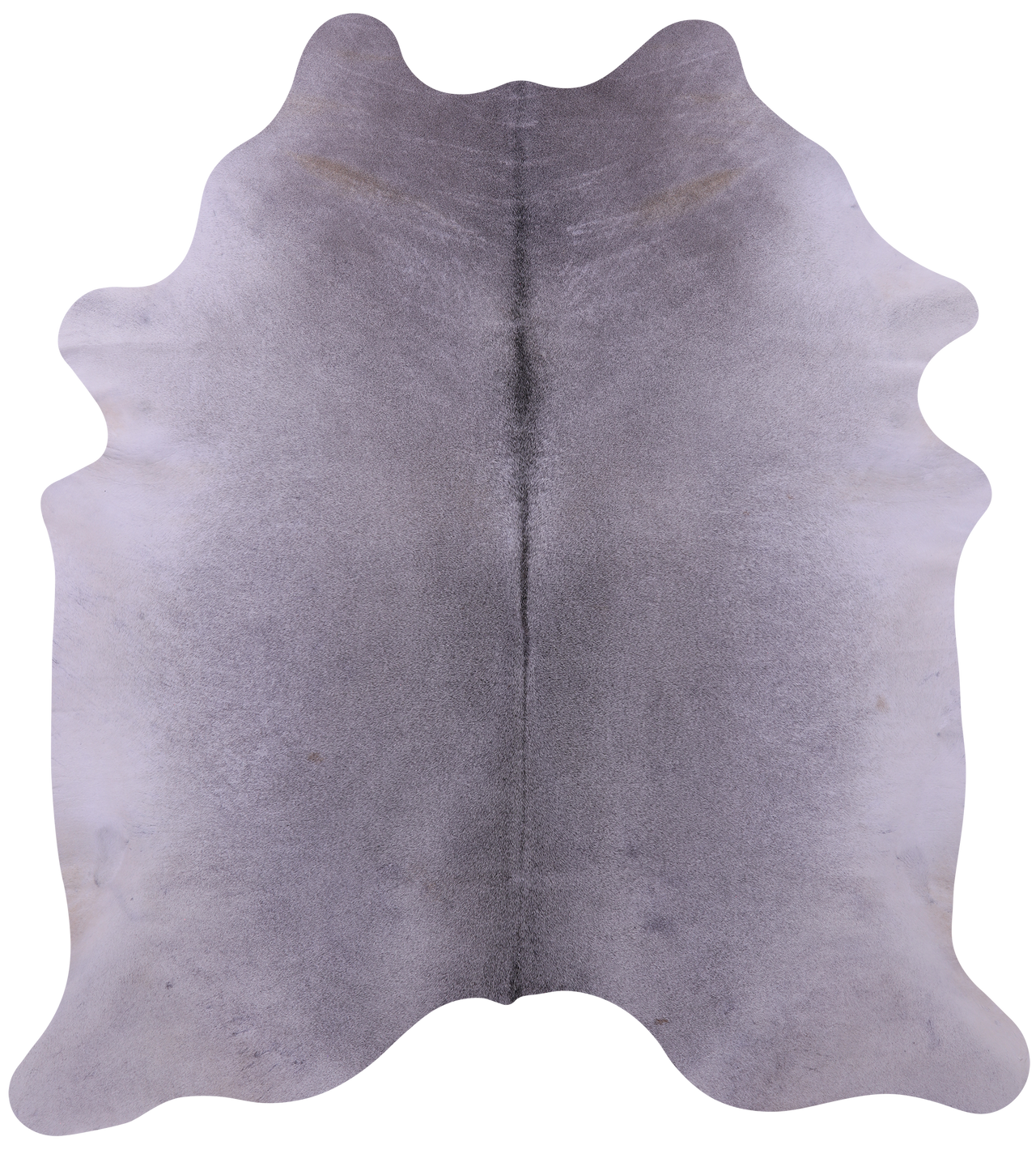 Grey Natural Cowhide Rug - X-Large 7' 0"H x 6' 5"W