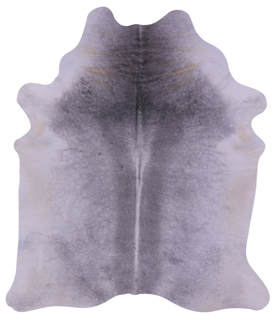 Grey Natural Cowhide Rug - XX-Large 7' 10"H x 6' 7"W