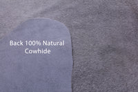 Thumbnail for Grey Natural Cowhide Rug - X-Large 7' 0