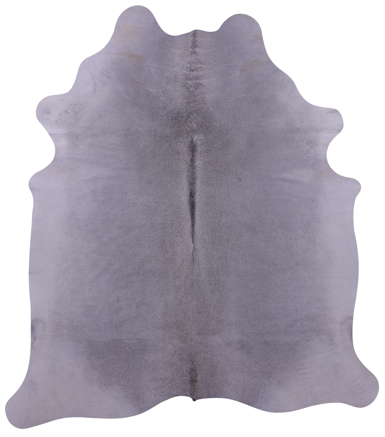 Grey Natural Cowhide Rug - X-Large 7' 0"H x 6' 2"W