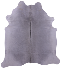 Thumbnail for Grey Natural Cowhide Rug - X-Large 7' 0