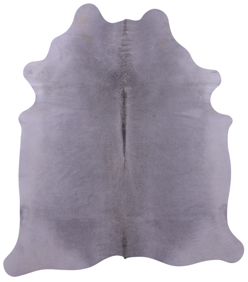 Grey Natural Cowhide Rug - X-Large 7' 0