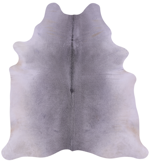 Grey Natural Cowhide Rug - X-Large 7' 3