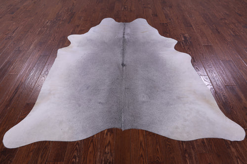 Grey Natural Cowhide Rug - X-Large 7' 3