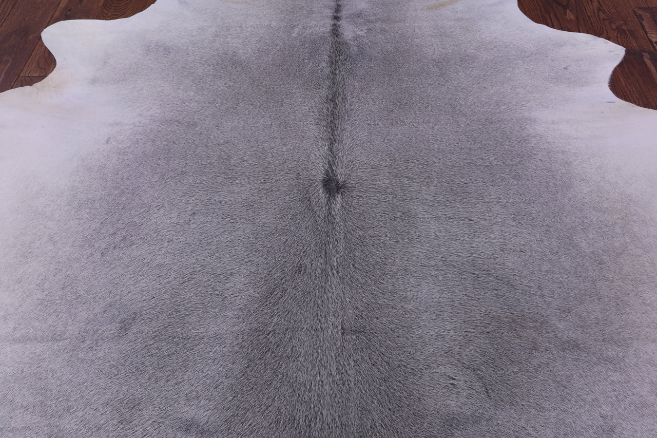 Grey Natural Cowhide Rug - X-Large 7' 3"H x 6' 7"W