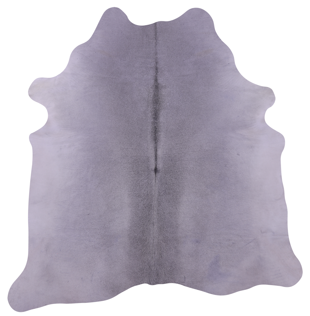 Grey Natural Cowhide Rug - Large 6' 8"H x 6' 6"W