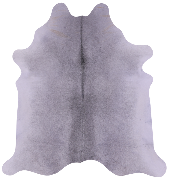Grey Natural Cowhide Rug - X-Large 7' 0"H x 6' 6"W