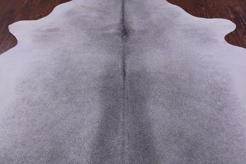 Grey Natural Cowhide Rug - X-Large 7' 0