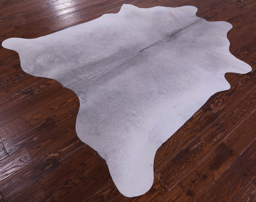 Grey Natural Cowhide Rug - X-Large 7' 0
