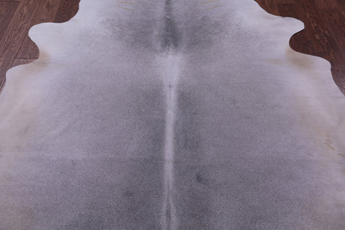 Grey Natural Cowhide Rug - X-Large 7' 4