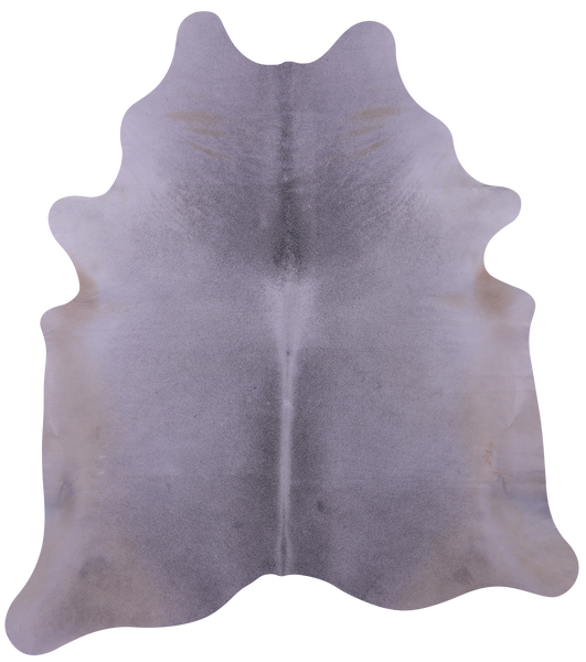 Grey Natural Cowhide Rug - X-Large 7' 4"H x 6' 6"W