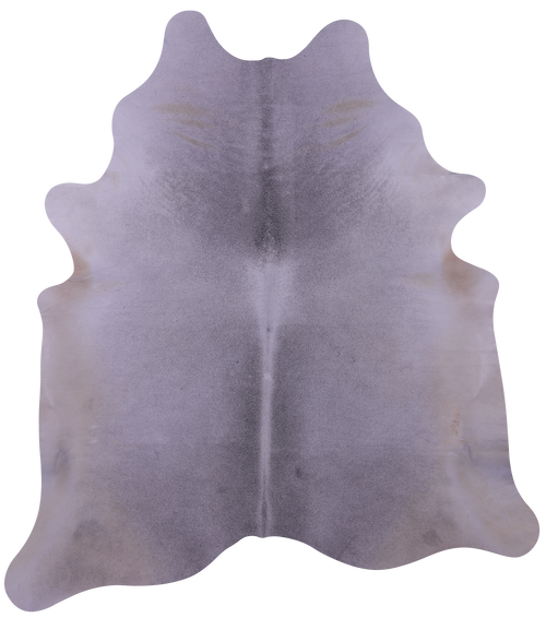 Grey Natural Cowhide Rug - X-Large 7' 4