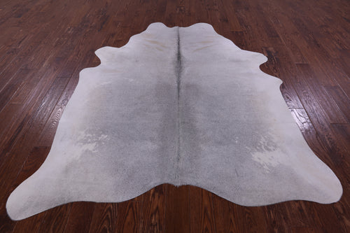 Grey Natural Cowhide Rug - X-Large 7' 4