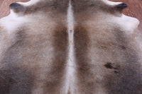 Thumbnail for Light Brown Natural Cowhide Rug - X-Large 7' 1