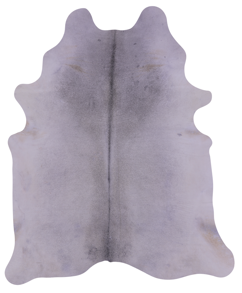 Grey Natural Cowhide Rug - XX-Large 8' 0"H x 6' 5"W