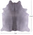 Grey Natural Cowhide Rug - Large 6' 10"H x 6' 6"W