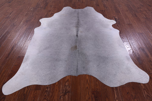 Grey Natural Cowhide Rug - X-Large 7' 7