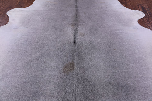 Grey Natural Cowhide Rug - X-Large 7' 7