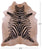 Zebra Animal Print Natural Cowhide Rug - XX-Large 8' 0"H x 6' 9"W