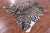 Zebra Animal Print Natural Cowhide Rug - Large 6' 9"H x 6' 5"W