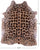 Jaguar Animal Print Natural Cowhide Rug - X-Large 7' 2"H x 6' 0"W