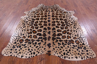 Thumbnail for Jaguar Animal Print Natural Cowhide Rug - X-Large 7' 2