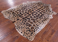 Thumbnail for Jaguar Animal Print Natural Cowhide Rug - X-Large 7' 2