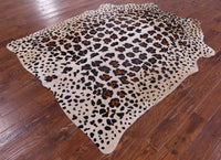 Thumbnail for Jaguar Animal Print Natural Cowhide Rug - X-Large 7' 2