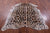 Jaguar Animal Print Natural Cowhide Rug - X-Large 7' 3"H x 5' 10"W