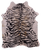 Tiger Animal Print Natural Cowhide Rug - X-Large 7' 4"H x 6' 3"W