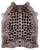 Jaguar Animal Print Natural Cowhide Rug - X-Large 7' 2"H x 5' 10"W