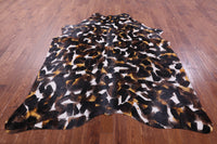 Thumbnail for Abstract Printed Natural Cowhide Rug - XX-Large 8' 1