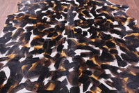 Thumbnail for Abstract Printed Natural Cowhide Rug - XX-Large 8' 1