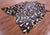 Abstract Printed Natural Cowhide Rug - XX-Large 8' 1"H x 6' 9"W