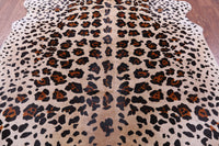 Thumbnail for Jaguar Animal Print Natural Cowhide Rug - X-Large 7' 5