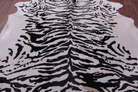 Thumbnail for Tiger Animal Print Natural Cowhide Rug - XX-Large 7' 10