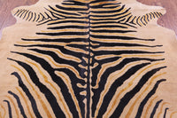Thumbnail for Zebra Animal Print Natural Cowhide Rug - XX-Large 7' 8