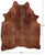 Gazelle Deer Animal Print Natural Cowhide Rug - X-Large 7' 2"H x 5' 8"W