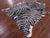 Zebra Animal Print Natural Cowhide Rug - XX-Large 7' 8"H x 6' 5"W