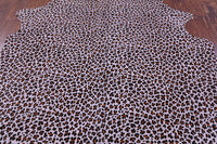 Thumbnail for Leopard Animal Print Natural Cowhide Rug - Medium 6' 3