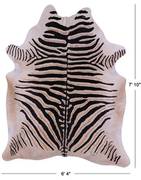 Thumbnail for Animal Print Natural Cowhide Rug - XX-Large 7' 10