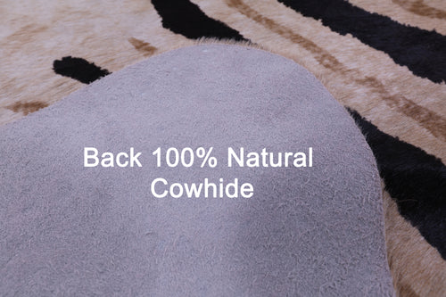 Animal Print Natural Cowhide Rug - XX-Large 7' 10