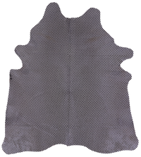 Thumbnail for Printed Natural Cowhide Rug - X-Large 7' 4