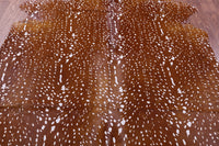 Thumbnail for Gazelle Deer Animal Print Natural Cowhide Rug - X-Large 7' 2