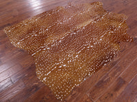 Thumbnail for Gazelle Deer Animal Print Natural Cowhide Rug - X-Large 7' 7