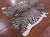 Zebra Animal Print Natural Cowhide Rug - XX-Large 8' 2"H x 6' 9"W