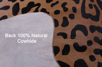 Thumbnail for Cheetah Animal Print Natural Cowhide Rug - X-Large 7' 6