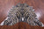 Zebra Animal Print Natural Cowhide Rug - X-Large 7' 4"H x 6' 5"W