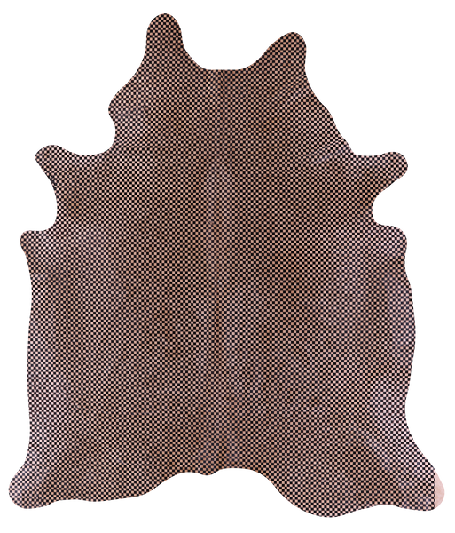 Printed Natural Cowhide Rug - XX-Large 7' 11"H x 6' 9"W