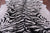 Tiger Animal Print Natural Cowhide Rug - XX-Large 7' 9"H x 6' 9"W